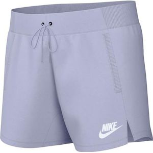 Nike Girl's Shorts G Nsw Club Ft 5 in short, zuurstof paars/wit, DA1405-536, XS
