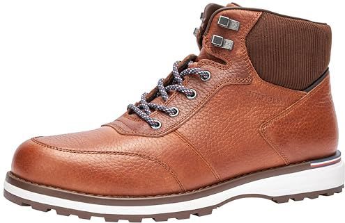 Tommy Hilfiger Heren Corporate Warm Outdoor LTH Boot (FM0FM05148), Bruin (Winter Cognac), 6.5 UK, Bruine Winter Cognac, 40 EU
