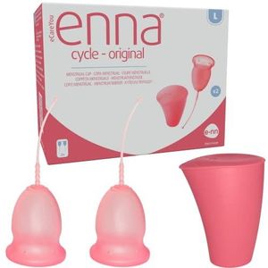 Enna Cyclus Menstruatiecup Twin Pack, Large1 Units
