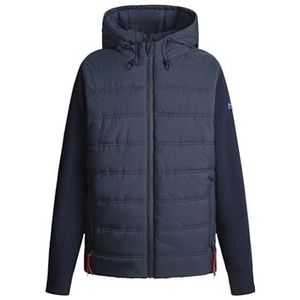 Red Bull Racing X Pepe Jeans Heren RBR Knit Storm Quilt Voorzijde Hybrid Knitwear, Blauw (Dulwich Blauw), S, Blauw (Dulwich Blue), S