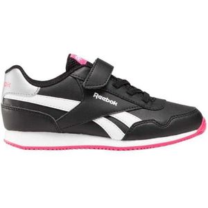 Reebok Royal Cl Jog 3.0 1v Sneakers voor meisjes en jongens, Black Boldpink White, 27.5 EU