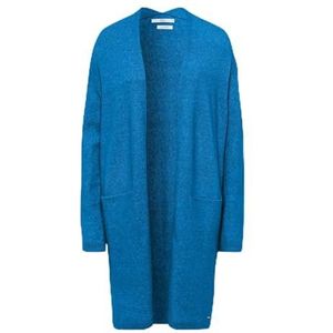 BRAX Damesstijl Amanda-cardigan in softtouch kwaliteit gebreide jas, hemelsblauw, 48