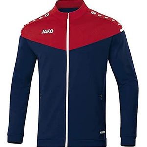 Jako Heren Champ 2.0 jas, marine/chili rood, 3XL