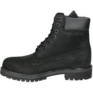 Timberland Heren Heritage 6 Inch Premium Enkellaarzen Veterlaarzen, zwart nubuck, 39 EU