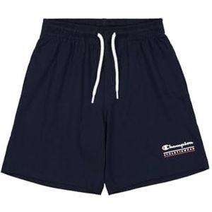 Champion Legacy Graphic Shorts voor kinderen, blauw (Bs501), 3-4 Jaren