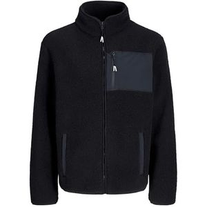 Jack & Jones - Fleecejack - Heren - Casual Look - Opstaande Kraag
