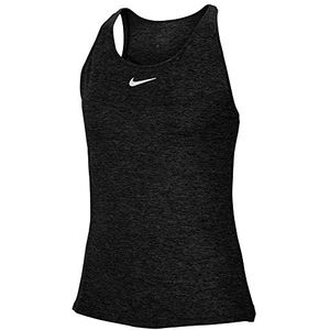 Nike Dames W NKCT DRY ELVTD ESS TANK YR Top, zwart/(wit), L