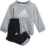 adidas Badge Of Sport Youth/Baby Jogger Unisex Baby sportset (1 stuk), medium grey heather/White, 3 Jaar