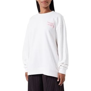 HUGO Dalymos Sweatshirt voor dames, Natural102, L