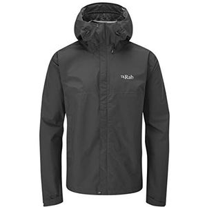 RAB Downpour Eco Jacket Men, Black Model XL 2021 Jas