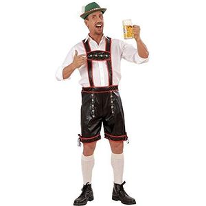 Widmann - Kostuum lederhose, bierfeest, volksfeest, carnaval, themafeest