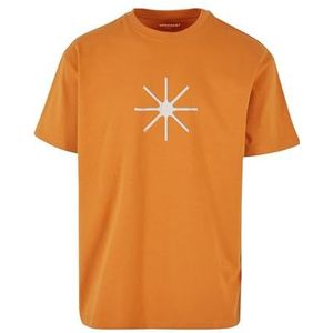 Mister Tee Mt2743 Oversize Error T-shirt, Oranje, S Uniseks Volwassenen, Orange Forgott, S