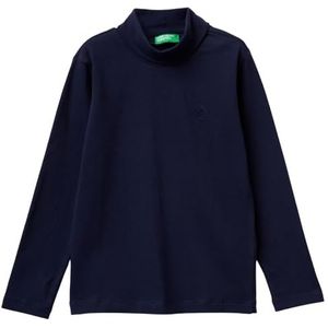 United Colors of Benetton T-shirt M/L, Blauw, 4 anni