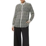 Blouse - Dierenprint - Chiffon - Lange Mouw - Losse Pasvorm