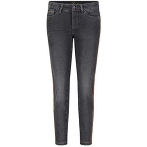 MAC Jeans Dream Velvet Chain Slim Jeans voor dames, Zwart (Black Slight Use Wash D983), 23W x 29L