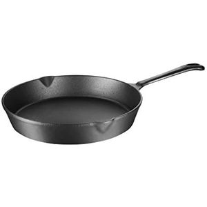 Vogue Gietijzeren Pan - Glad - 25,5cm - Horeca & Professioneel