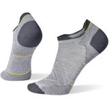 Smartwool Uniseks Run Zero Cushion Low Ankle Sokken Light Gray M