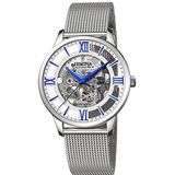 Festina F20534/1 Men's Silver Automatic Skeleton Watch