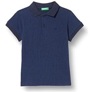 United Colors of Benetton Poloshirt voor kinderen., blauw 61 m, 3 Maanden