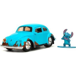 Jada Toys 253073001 - Lilo & Stitch 1959 VW Beetle, speelgoedauto, bekend van film, 1:32, verzamelvoertuig, vanaf 8 jaar