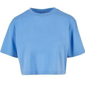 Urban Classics Dames T-Shirt Dames Short Oversize Tee in verschillende kleuren, maat XS - 5XL, horizonblauw, 5XL