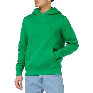 Tommy Hilfiger Heren VLAG LOGO HOODY Olympisch Groen XL, Olympisch Groen, XL