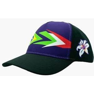 VR 46 Franco Mordelli hoed met vizier, meerkleurig, eenheidsmaat voor kinderen en jongens, Meerkleurig, one size