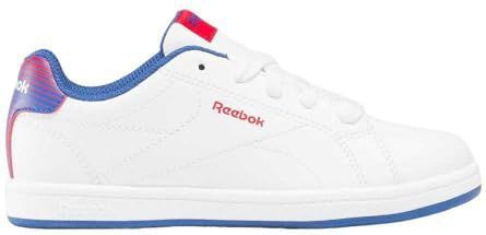 Reebok RBK Royal Complete CLN 2.0 tennisschoenen, wit/bouNDLESSBLUE/VECTORRED, 22 EU, Wit boundlessblauw Vectorrood, 22 EU