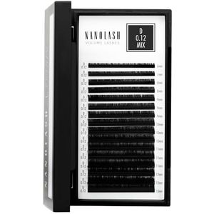 Nanolash - Wimpers voor Wimperextensions - Zwart - Professionele Kwaliteit