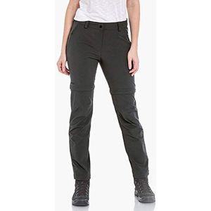 Schöffel Lichte en comfortabele damesbroek met optimale pasvorm, flexibele outdoorbroek voor vrouwen broek Ascona Zip Off
