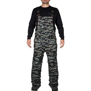 L1 Premium Goods 21 Jumpsuit voor heren, snowboardbroek, waterafstotend, ademend, Tiger Camo, XS