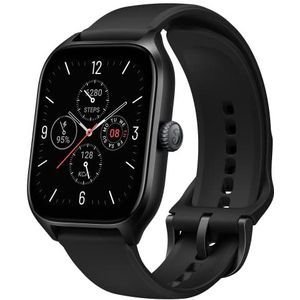 Amazfit A2168 GTS 4 - Smartwatch Infinite Black, Eén maat