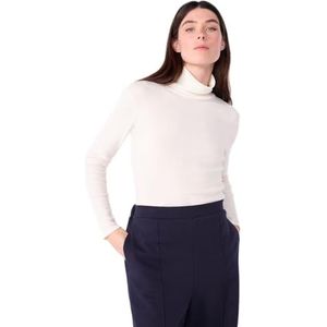 Petit Bateau Ondertrui voor dames, iconisch, van wol en katoen, Milk, XS