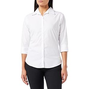 Blouse - Lichtblauw - 65% Polyester 35% Katoen Popeline