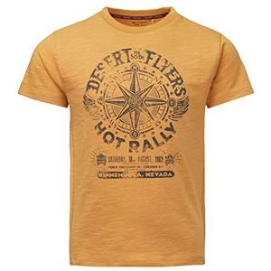 Noppies Jongens T-shirt met korte mouwen Garden Grove T-shirt, Amber goud, 98 cm