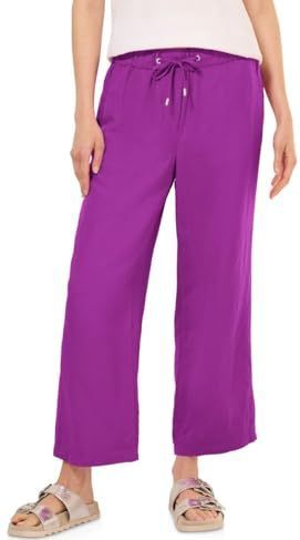 Cecil Dames Wide Legs broek van linnenmix in Pink, Gr: XXL