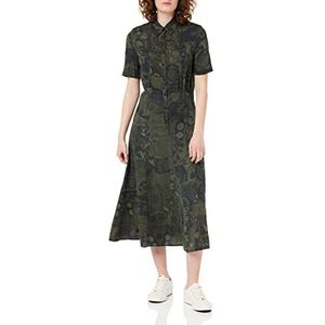 Desigual Ginebra-jurk voor dames, groen (Boaba 4068), 38