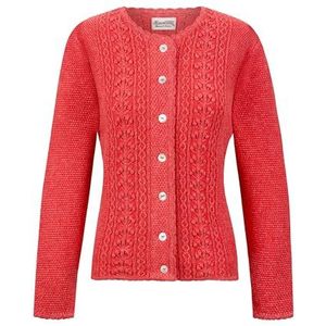 STOCKERPOINT Gebreid vest 'Mabella'  donkeroranje