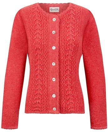 STOCKERPOINT Gebreid vest 'Mabella'  donkeroranje