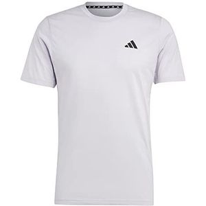 adidas Train Essentials T-shirt met korte mouwen, Silver Dawn/Black, L