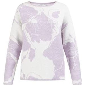 CARNEA Gebreide damestrui 10425107-CA04, lila wit, XL/XXL, lila wit, XL/XXL