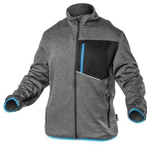 Högert hoogwaardig sweatjack ""Nister"" 200 g/m² grijs S, grijs, XL