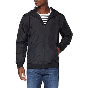 Urban Classics - Windrunner - Herenjas - Zwart - Materiaal: Polyester