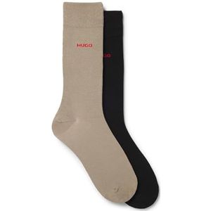 Kleur - Bruin - Enkelsokken - Katoenmix - Elastisch