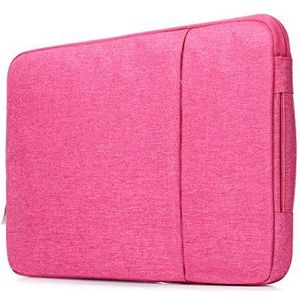 Hoes met jeans-effect, 13 inch (33 cm) voor Samsung PC, roze