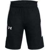 Under Armour Ua Baseline Short voor jongens, Zwart/Wit, L