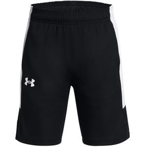 Under Armour Ua Baseline Short voor jongens, Zwart/Wit, L