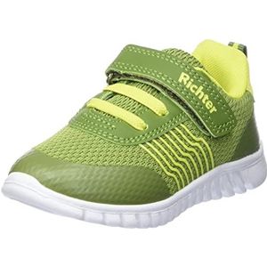 Richter Kinderschuhe Wallaby sneakers, cactus/neongeel, 23 EU, cactus neongeel