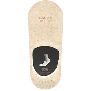 FALKE Heren Liner sokken Step High Cut M IN Katoen Onzichtbar eenkleurig 1 Paar, Beige (Sand Melange 4650), 39-42