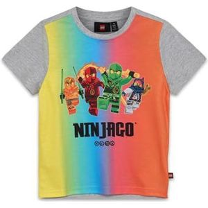 LEGO T-shirt voor jongens, gemengd grijs, 92 cm